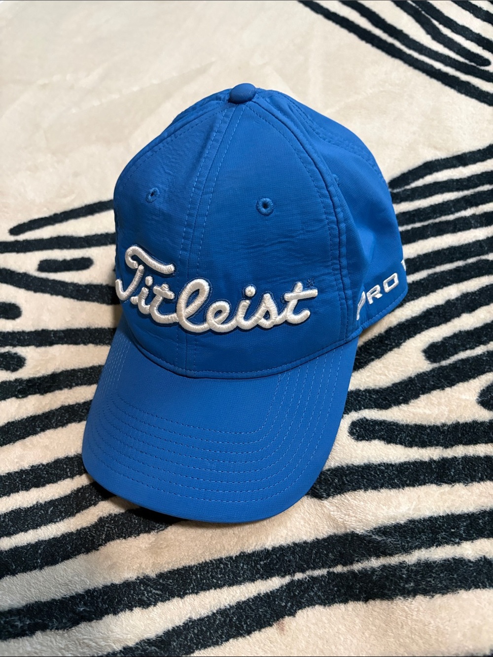 Titleist Light Blue Cap with White Script Logo